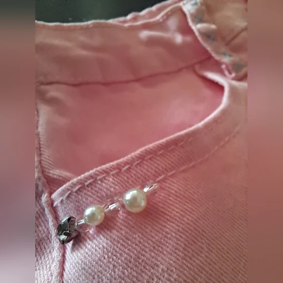 Custom RAGE Pink Unicorn Kawaii Shorts! OOAK! SZ Xs-Sm, 25"-28" waist - Picture 3 of 8